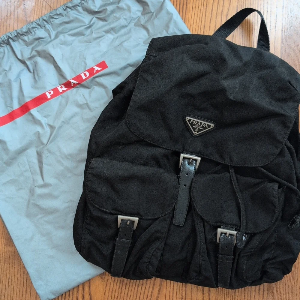 Small Nylon Backpack - Picture 2 of 4